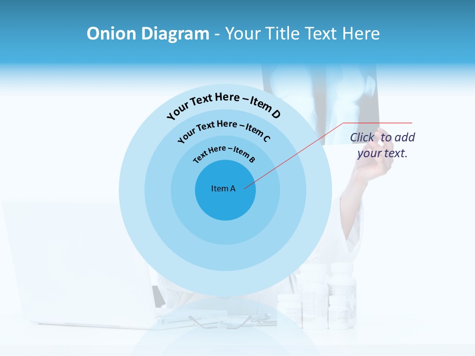 Pharmaceutical Background Illness PowerPoint Template