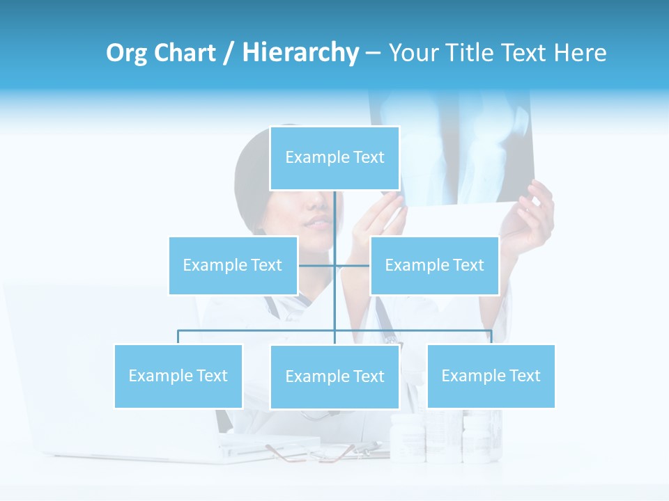 Pharmaceutical Background Illness PowerPoint Template