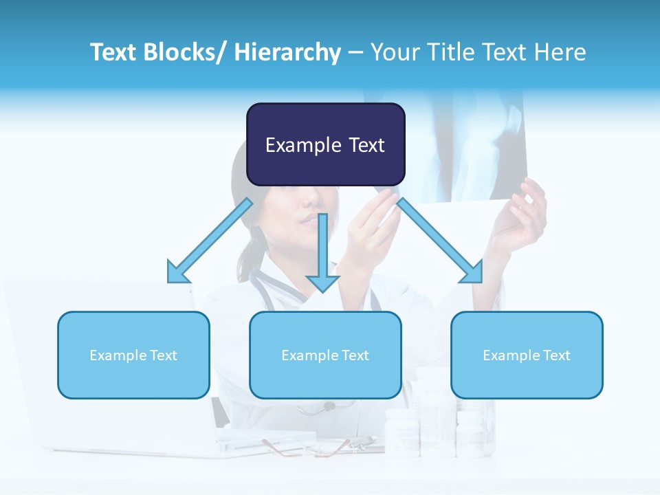 Pharmaceutical Background Illness PowerPoint Template