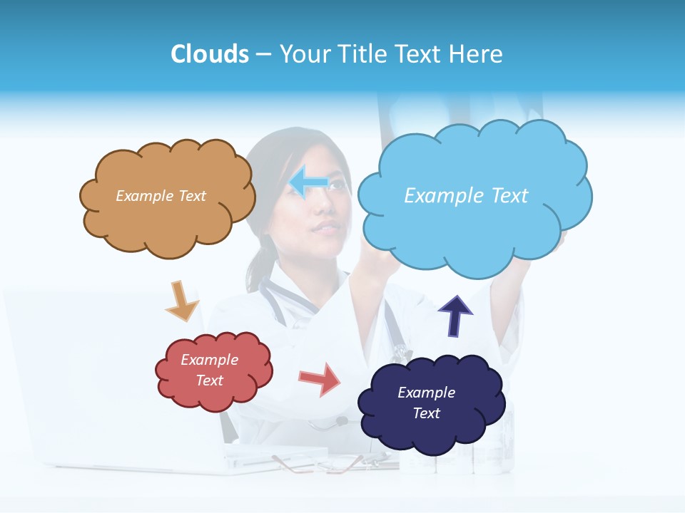 Pharmaceutical Background Illness PowerPoint Template