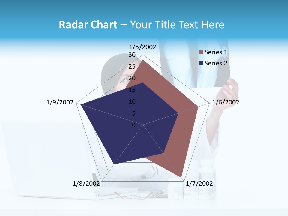 Pharmaceutical Background Illness PowerPoint Template