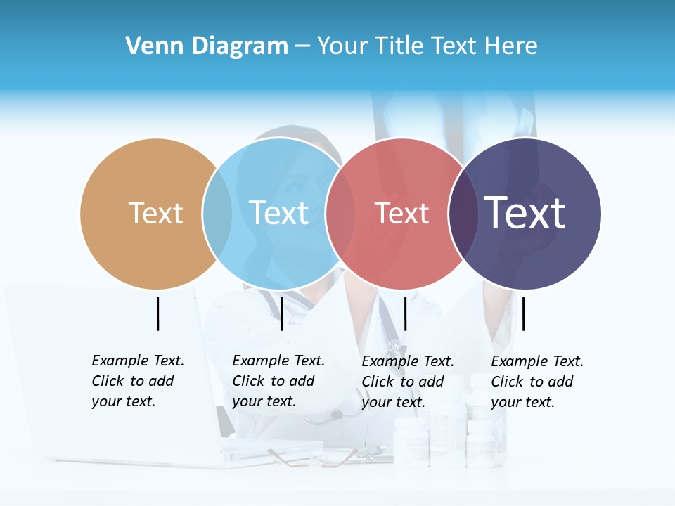 Pharmaceutical Background Illness PowerPoint Template
