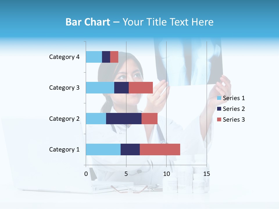 Pharmaceutical Background Illness PowerPoint Template