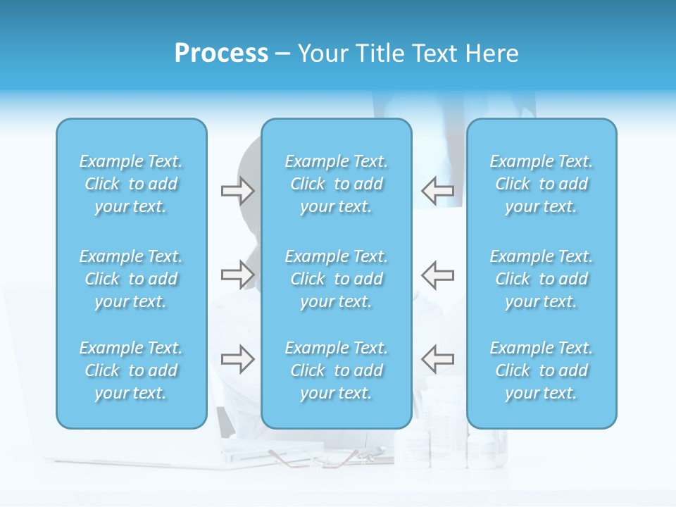 Pharmaceutical Background Illness PowerPoint Template