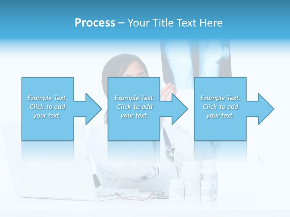 Pharmaceutical Background Illness PowerPoint Template