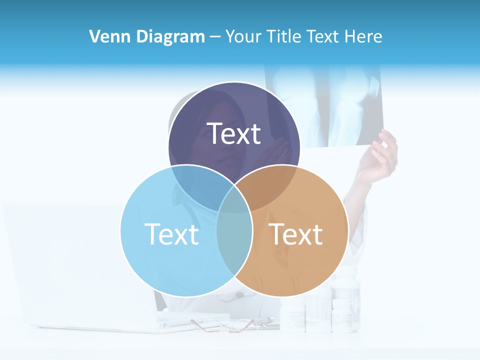 Pharmaceutical Background Illness PowerPoint Template