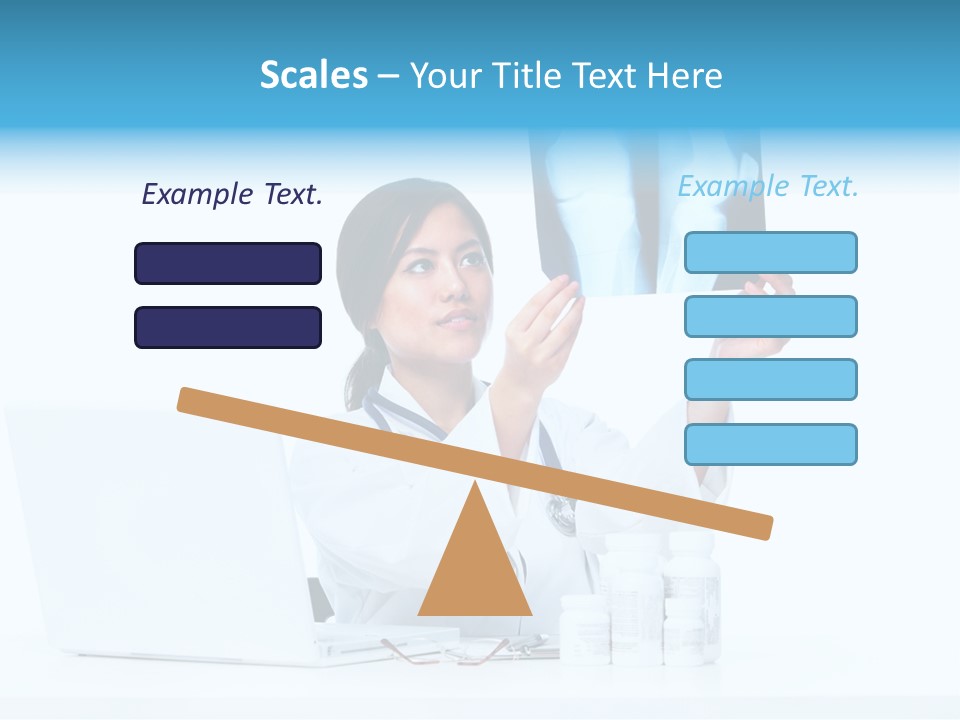 Pharmaceutical Background Illness PowerPoint Template