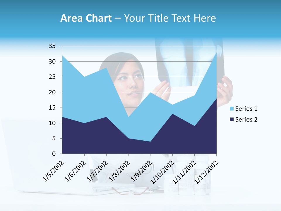 Pharmaceutical Background Illness PowerPoint Template