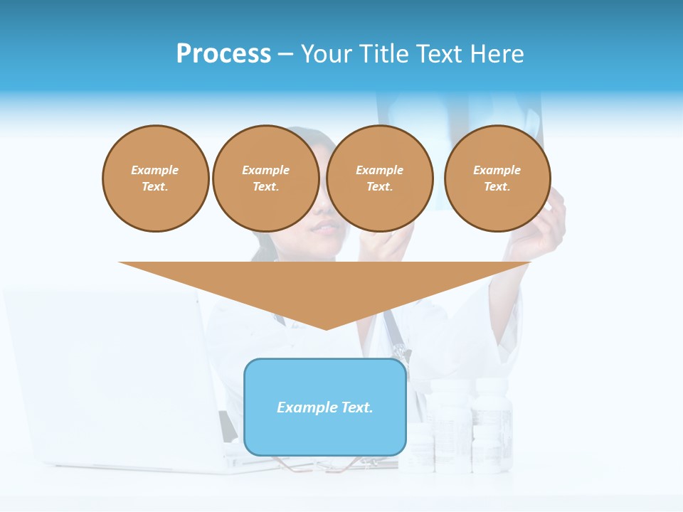 Pharmaceutical Background Illness PowerPoint Template