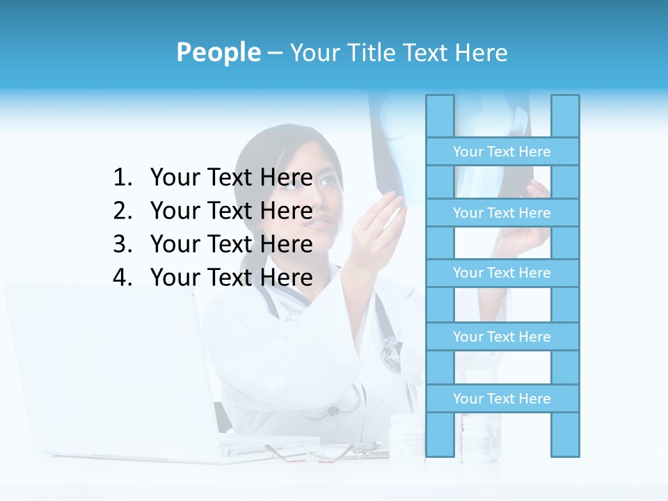Pharmaceutical Background Illness PowerPoint Template