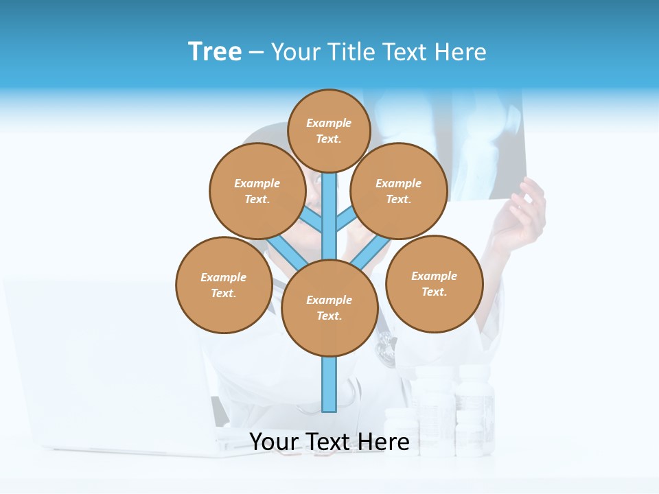 Pharmaceutical Background Illness PowerPoint Template