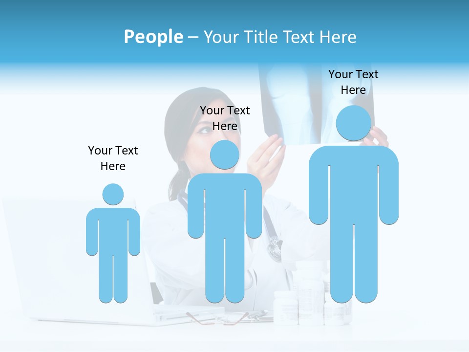 Pharmaceutical Background Illness PowerPoint Template