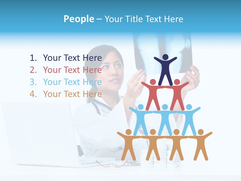 Pharmaceutical Background Illness PowerPoint Template