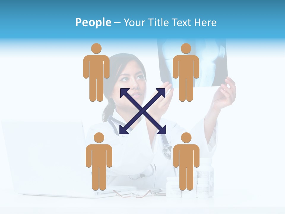 Pharmaceutical Background Illness PowerPoint Template