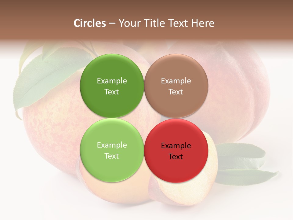 Nutrition Vegetarian Dessert PowerPoint Template