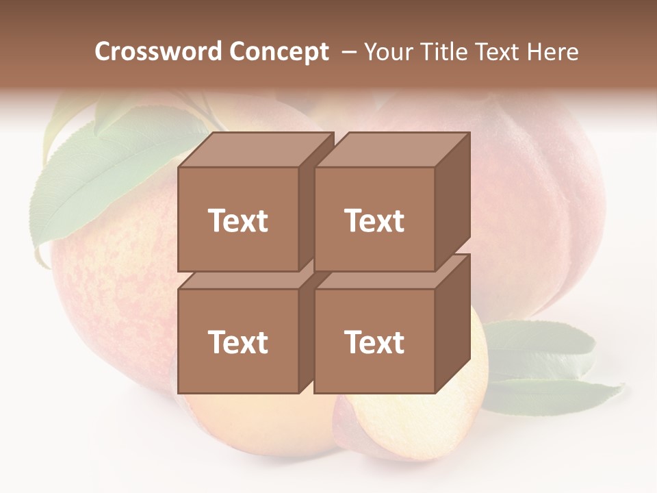 Nutrition Vegetarian Dessert PowerPoint Template