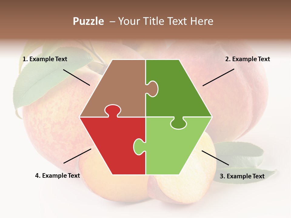 Nutrition Vegetarian Dessert PowerPoint Template