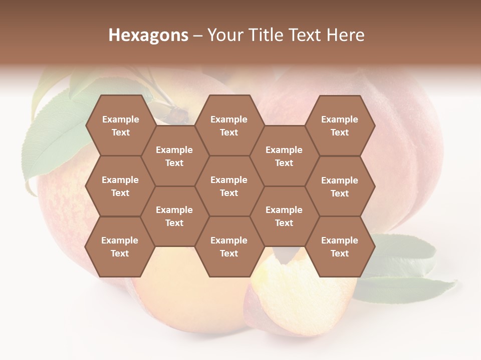 Nutrition Vegetarian Dessert PowerPoint Template