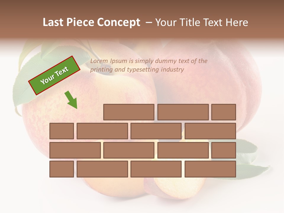 Nutrition Vegetarian Dessert PowerPoint Template
