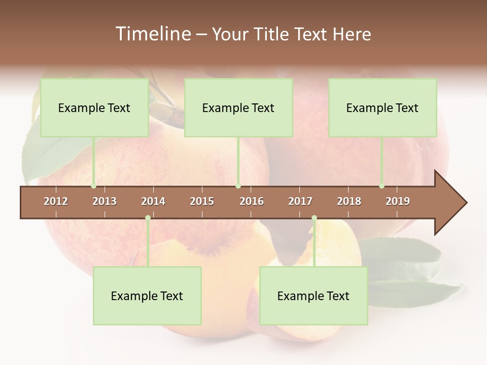 Nutrition Vegetarian Dessert PowerPoint Template
