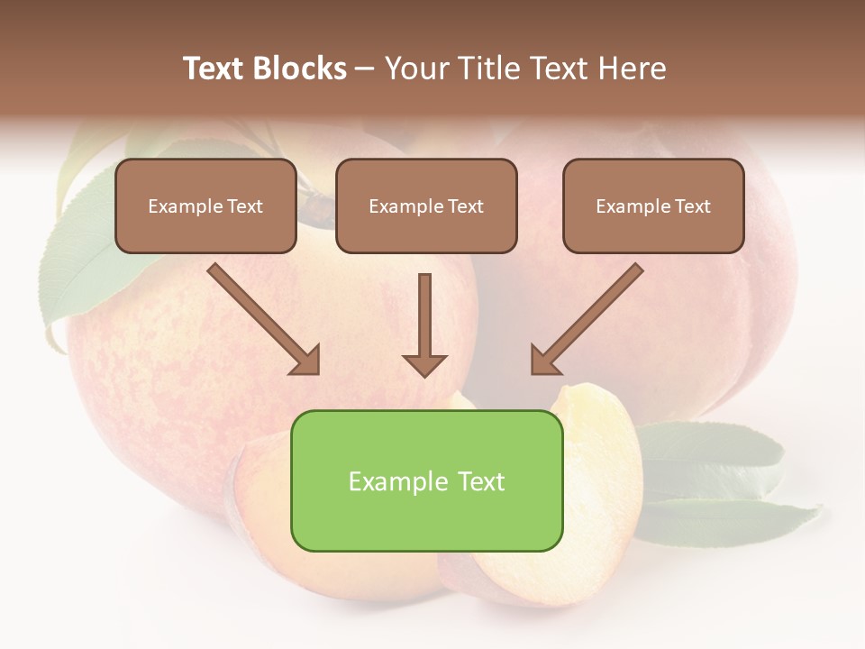 Nutrition Vegetarian Dessert PowerPoint Template
