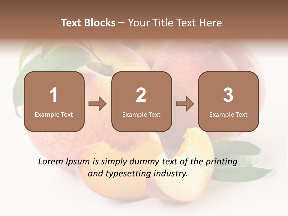 Nutrition Vegetarian Dessert PowerPoint Template