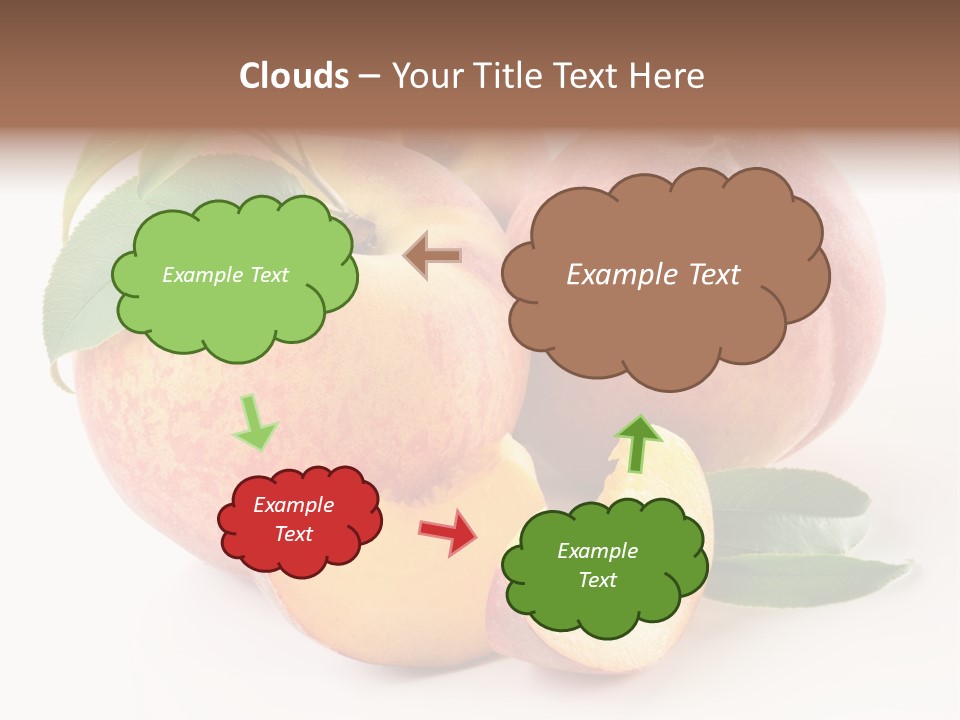 Nutrition Vegetarian Dessert PowerPoint Template