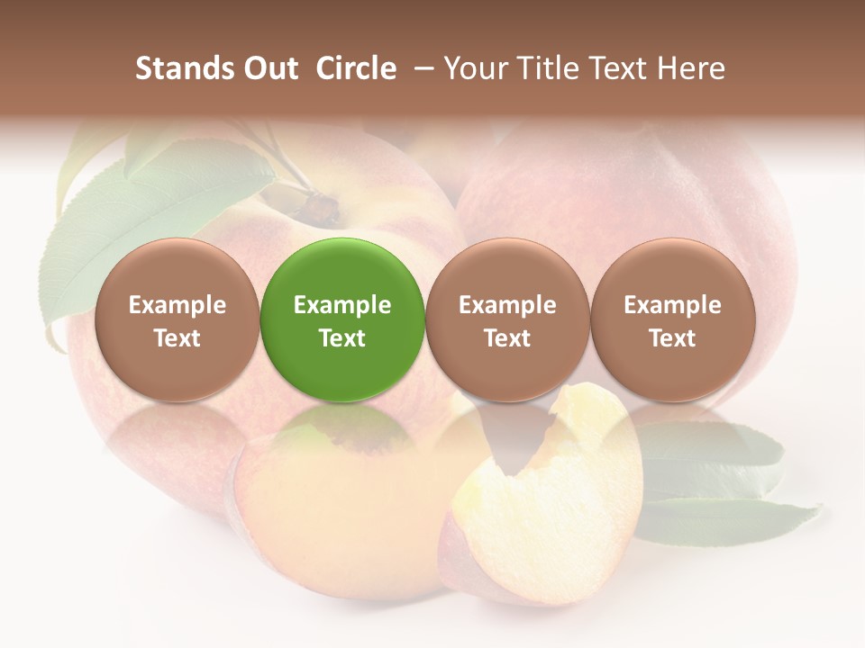 Nutrition Vegetarian Dessert PowerPoint Template