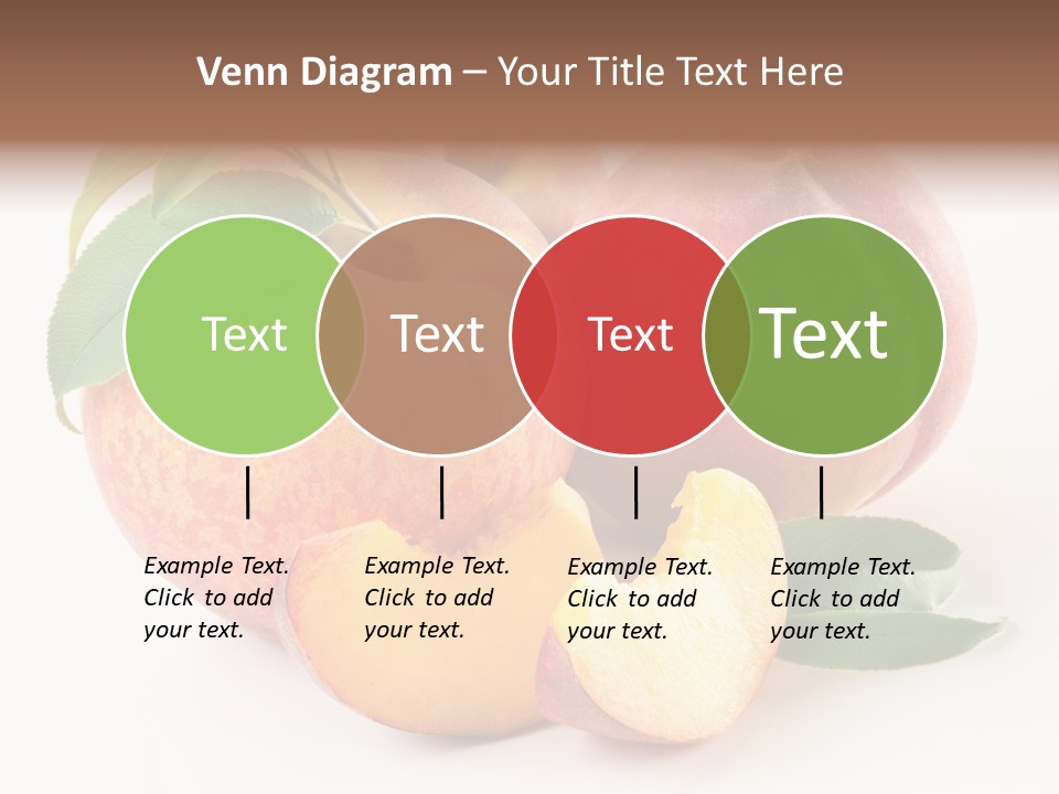 Nutrition Vegetarian Dessert PowerPoint Template