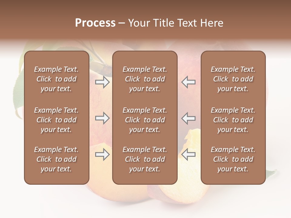 Nutrition Vegetarian Dessert PowerPoint Template