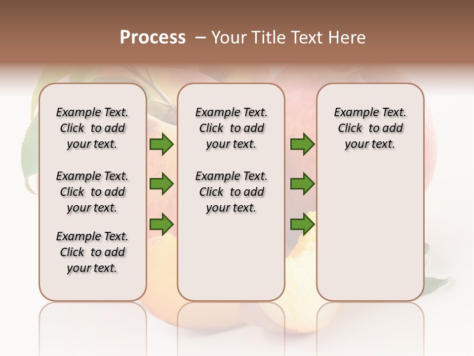 Nutrition Vegetarian Dessert PowerPoint Template