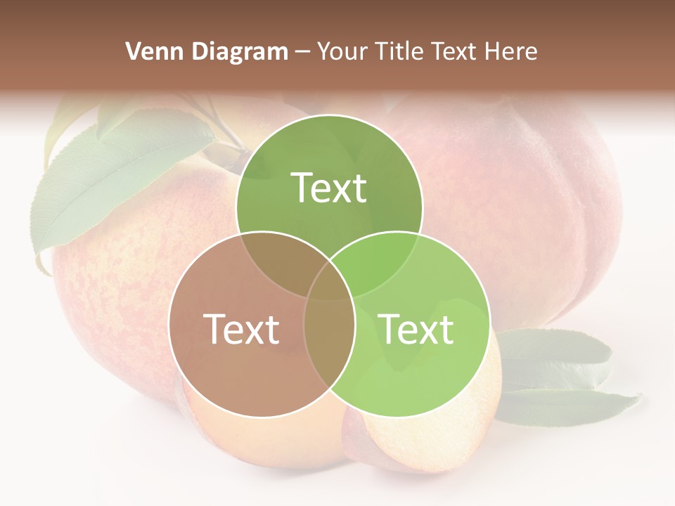 Nutrition Vegetarian Dessert PowerPoint Template