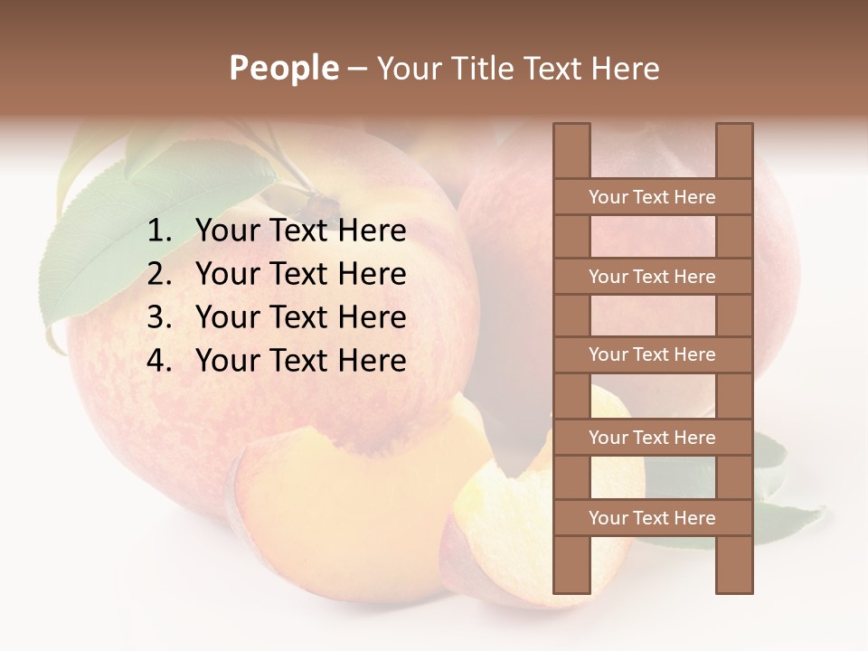 Nutrition Vegetarian Dessert PowerPoint Template