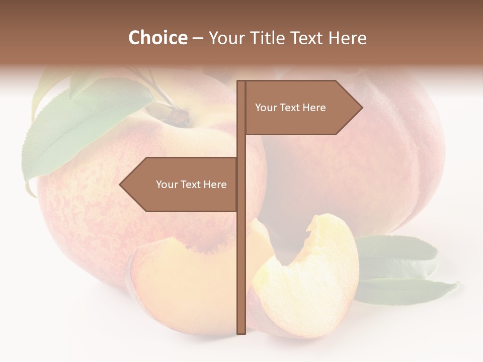 Nutrition Vegetarian Dessert PowerPoint Template