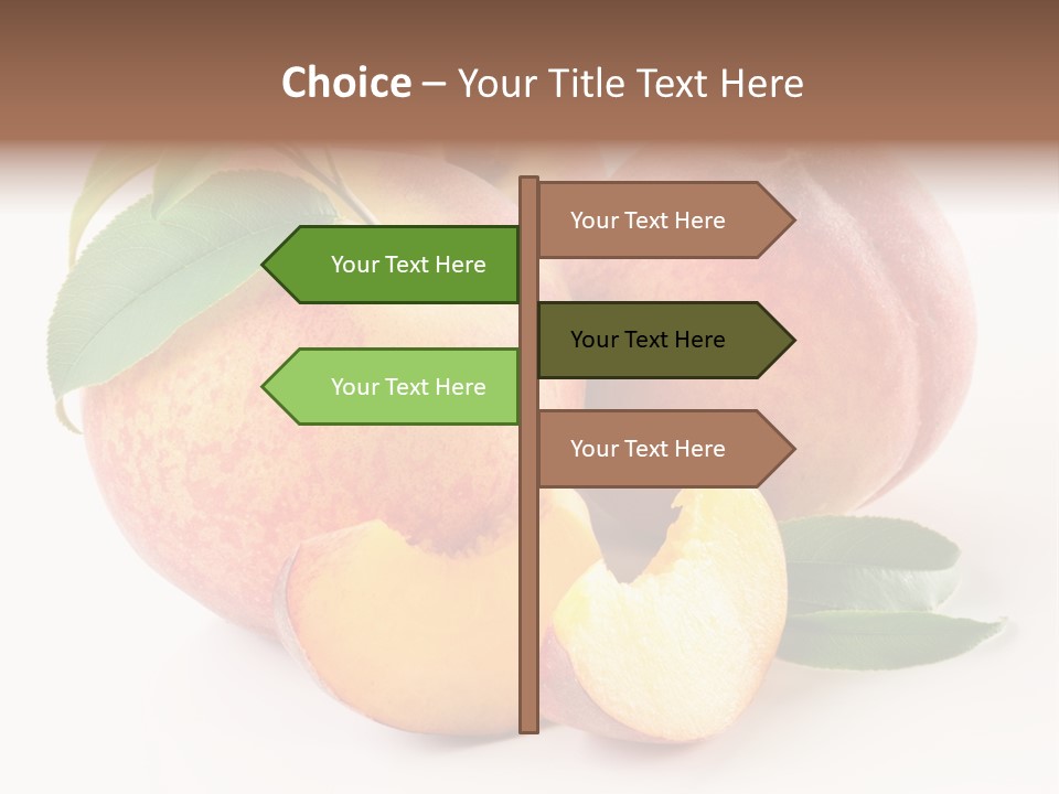 Nutrition Vegetarian Dessert PowerPoint Template