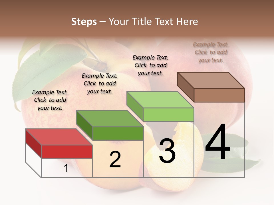 Nutrition Vegetarian Dessert PowerPoint Template