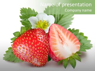 Healthy Fruit Fruity PowerPoint Template