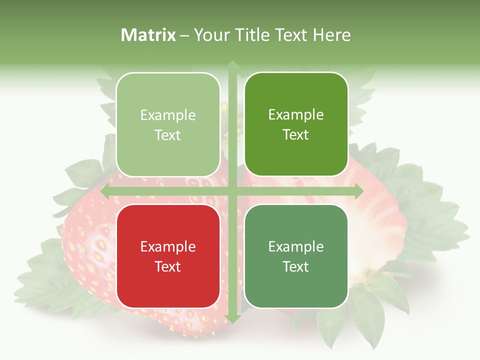Healthy Fruit Fruity PowerPoint Template
