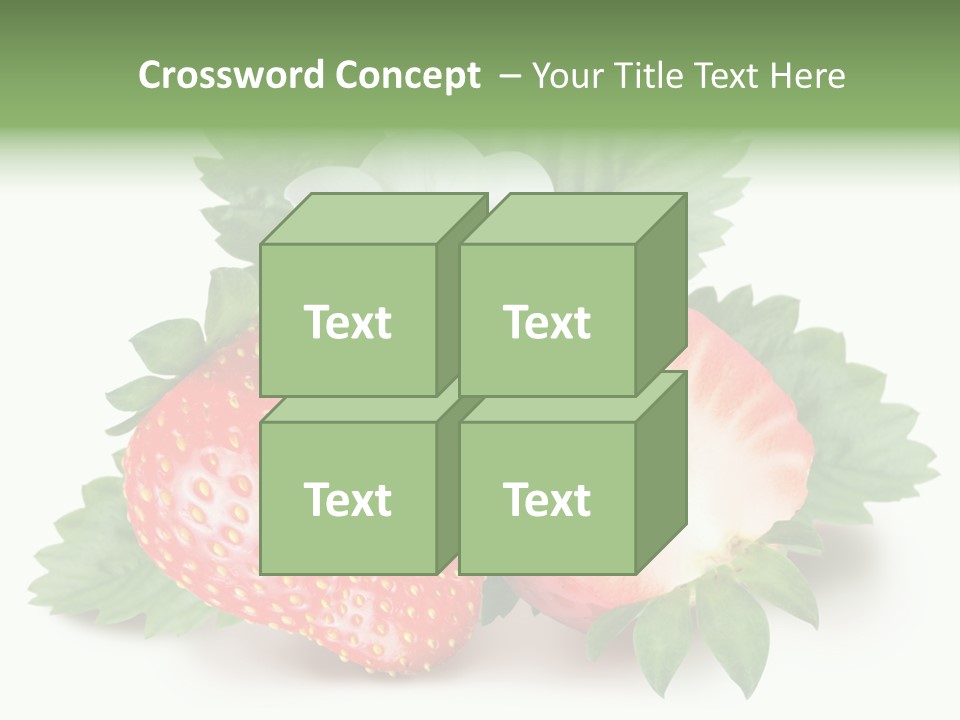 Healthy Fruit Fruity PowerPoint Template