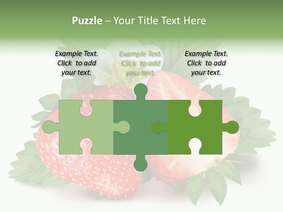 Healthy Fruit Fruity PowerPoint Template