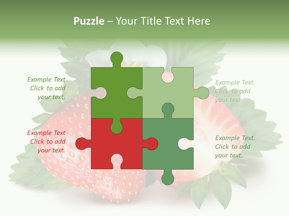 Healthy Fruit Fruity PowerPoint Template