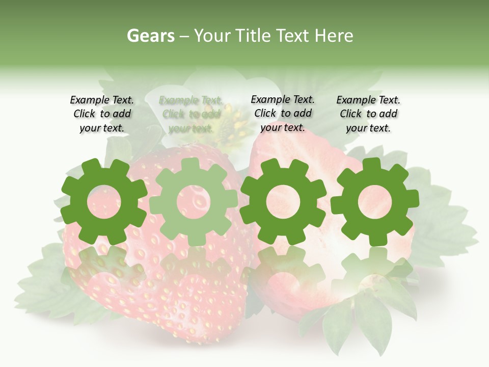 Healthy Fruit Fruity PowerPoint Template