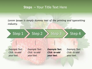 Healthy Fruit Fruity PowerPoint Template