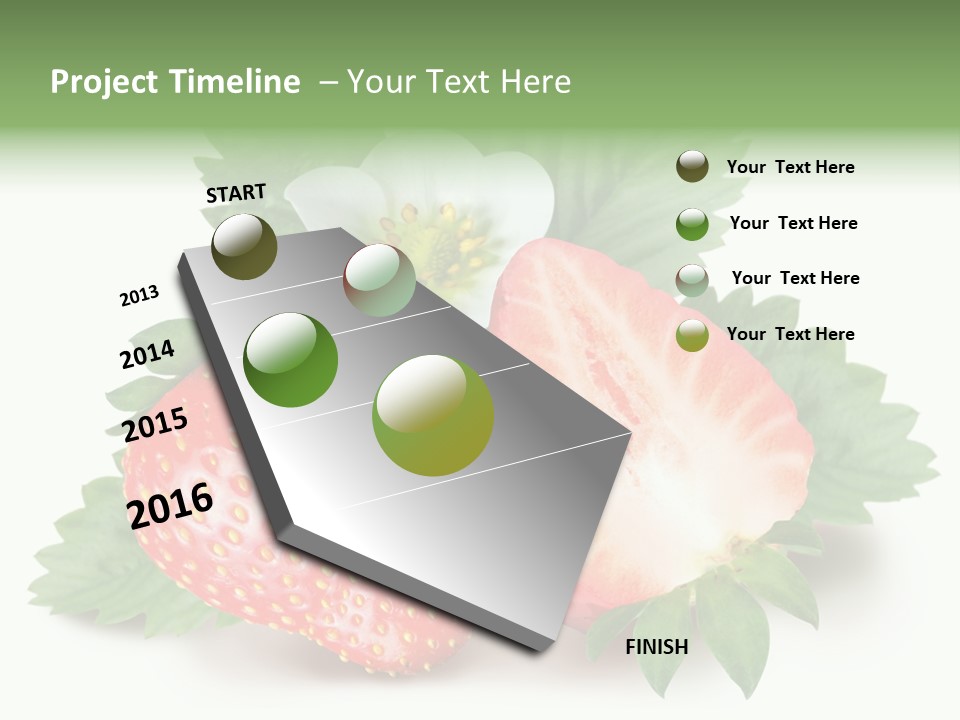 Healthy Fruit Fruity PowerPoint Template
