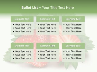 Healthy Fruit Fruity PowerPoint Template
