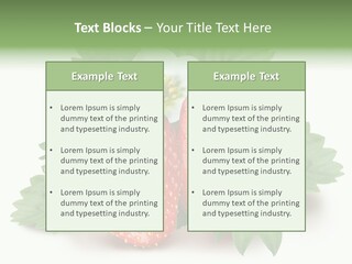 Healthy Fruit Fruity PowerPoint Template