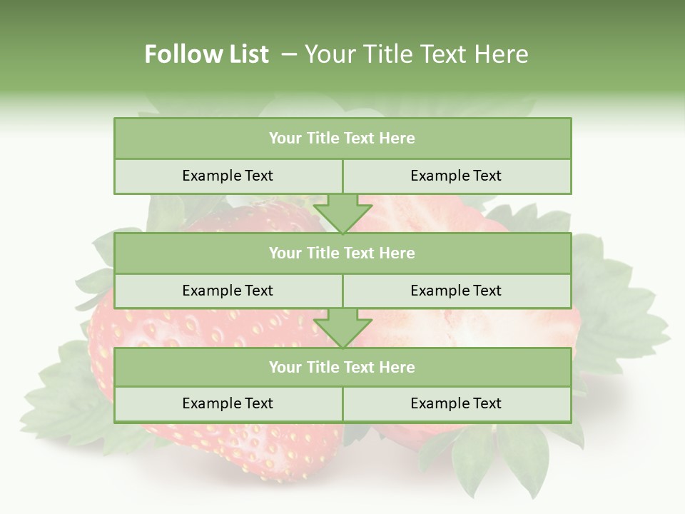 Healthy Fruit Fruity PowerPoint Template