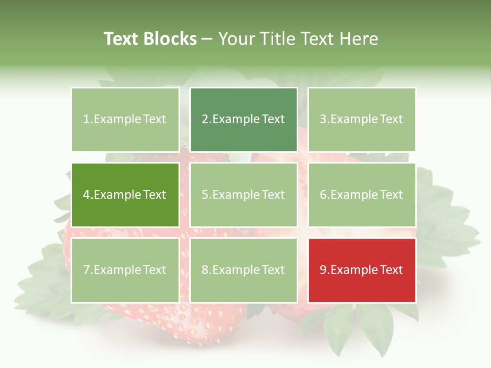 Healthy Fruit Fruity PowerPoint Template