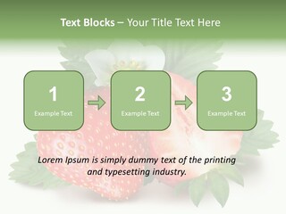 Healthy Fruit Fruity PowerPoint Template