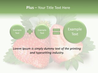 Healthy Fruit Fruity PowerPoint Template